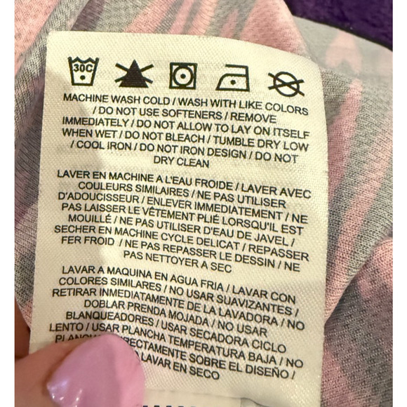 Nike Tank Top Women's Medium Black Pink Polyester Dri Fit Racerback Workout Top - Picture 5 of 8